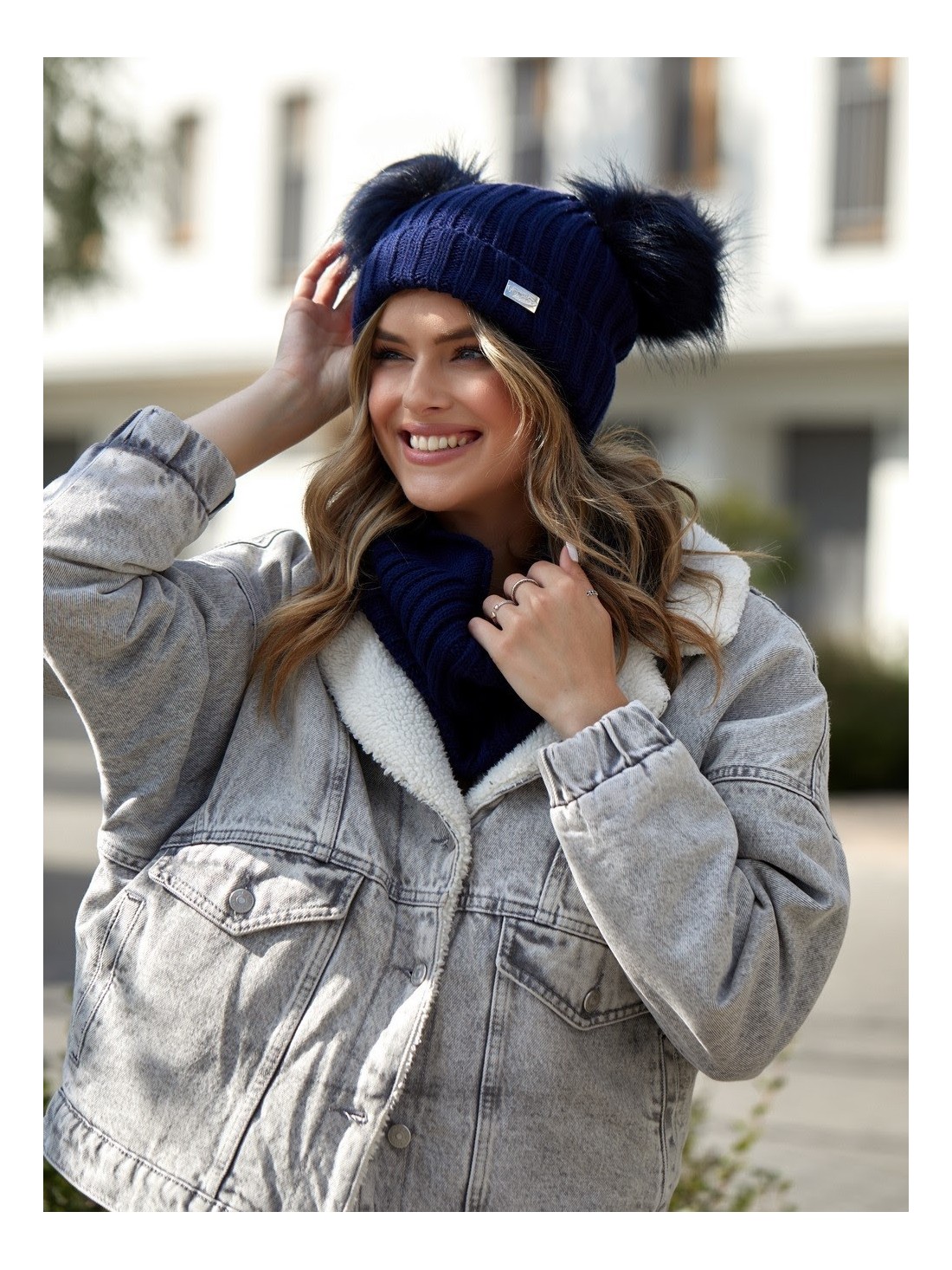 Marineblaues Winterset C18 – Online-Shop – Boutique